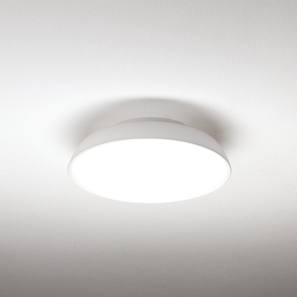 PINCO PLAFONIERA Ø30 BIANCO 20W 3000K-4000K DIMMERABILE