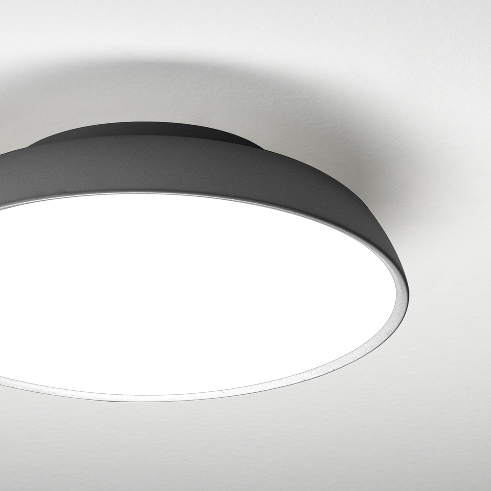 PINCO PLAFONIERA Ø30 BRONZO 20W 3000K-4000K DIMMERABILE