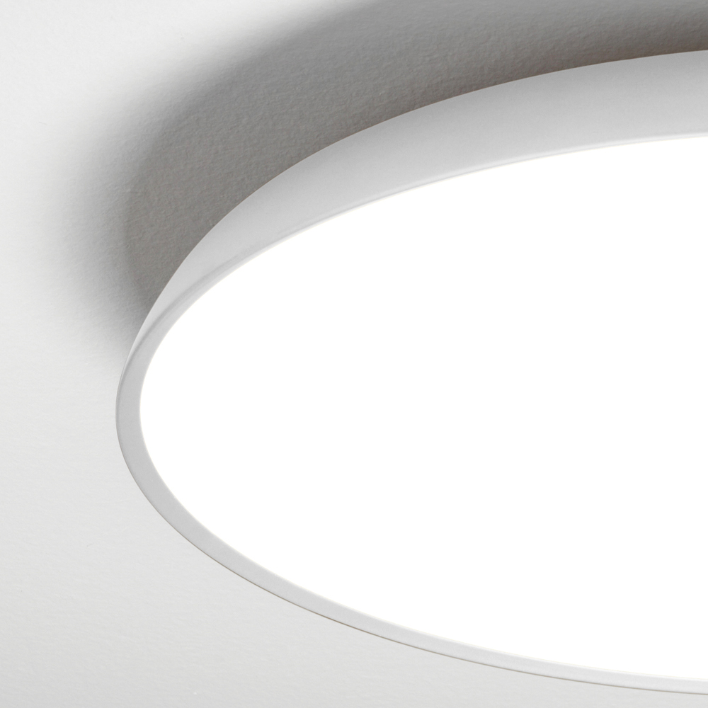 PINCO PLAFONIERA Ø60 BIANCO 50W 3000K - 4000K DIMMERABILE