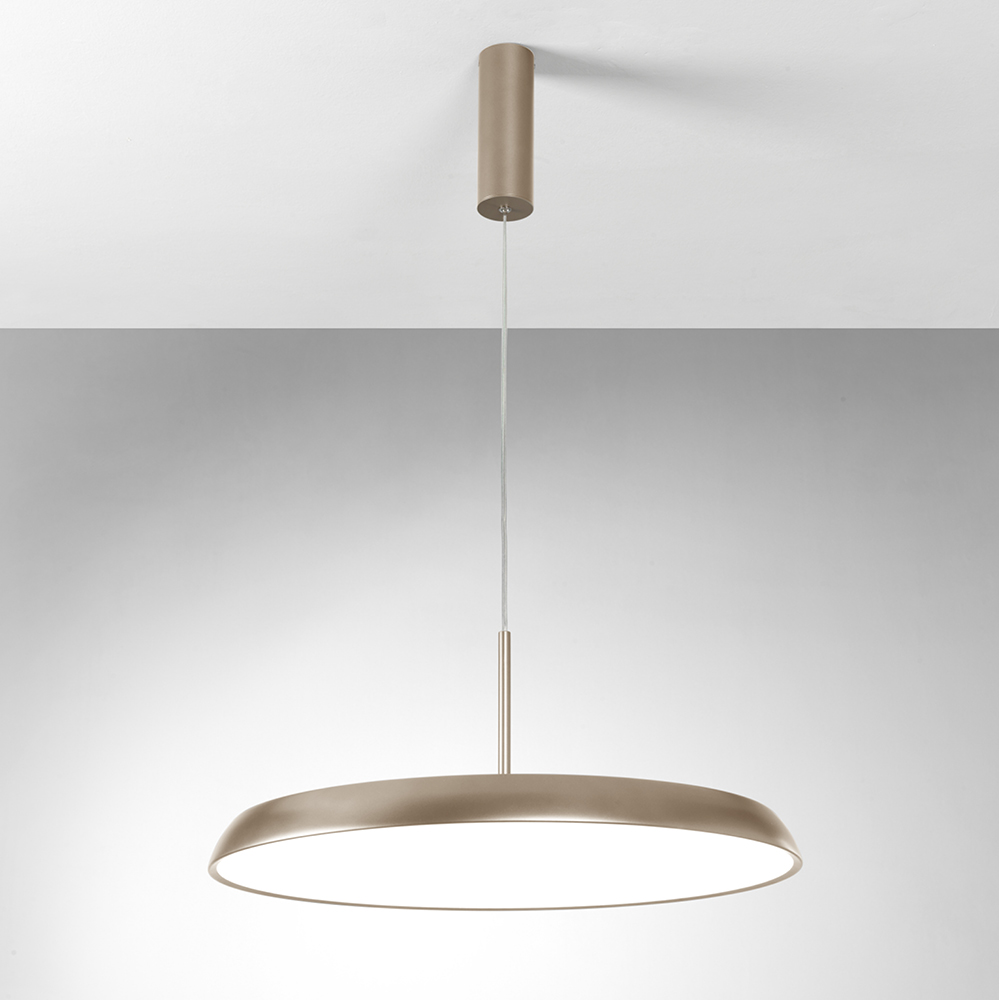 PINCO SOSPENSIONE Ø60 SABBIA 50W 3000K-4000K DIMMERABILE