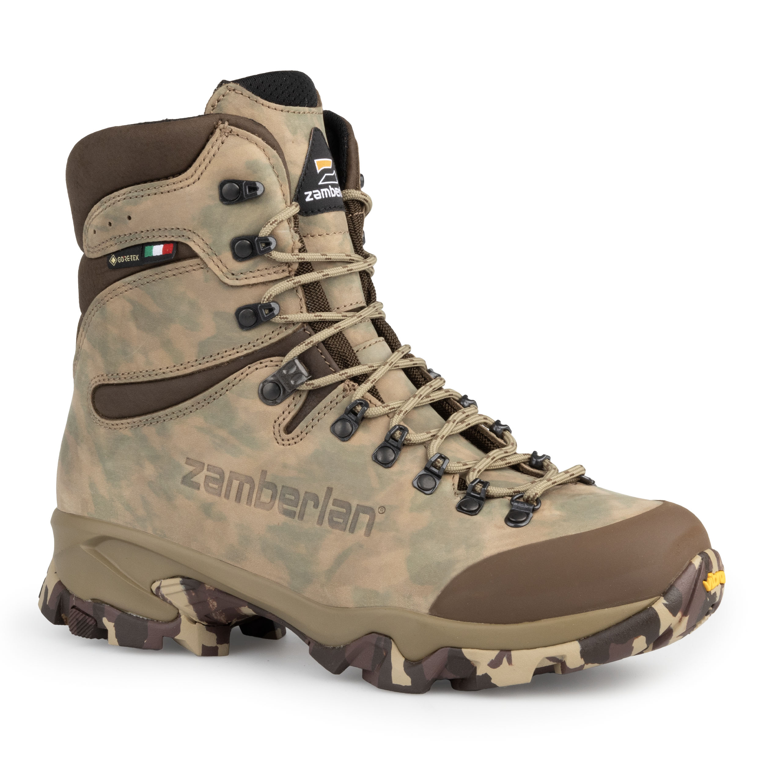 Zamberlan Lynx Mid GTX 1214 - Men's Hunting Boots - Camouflage