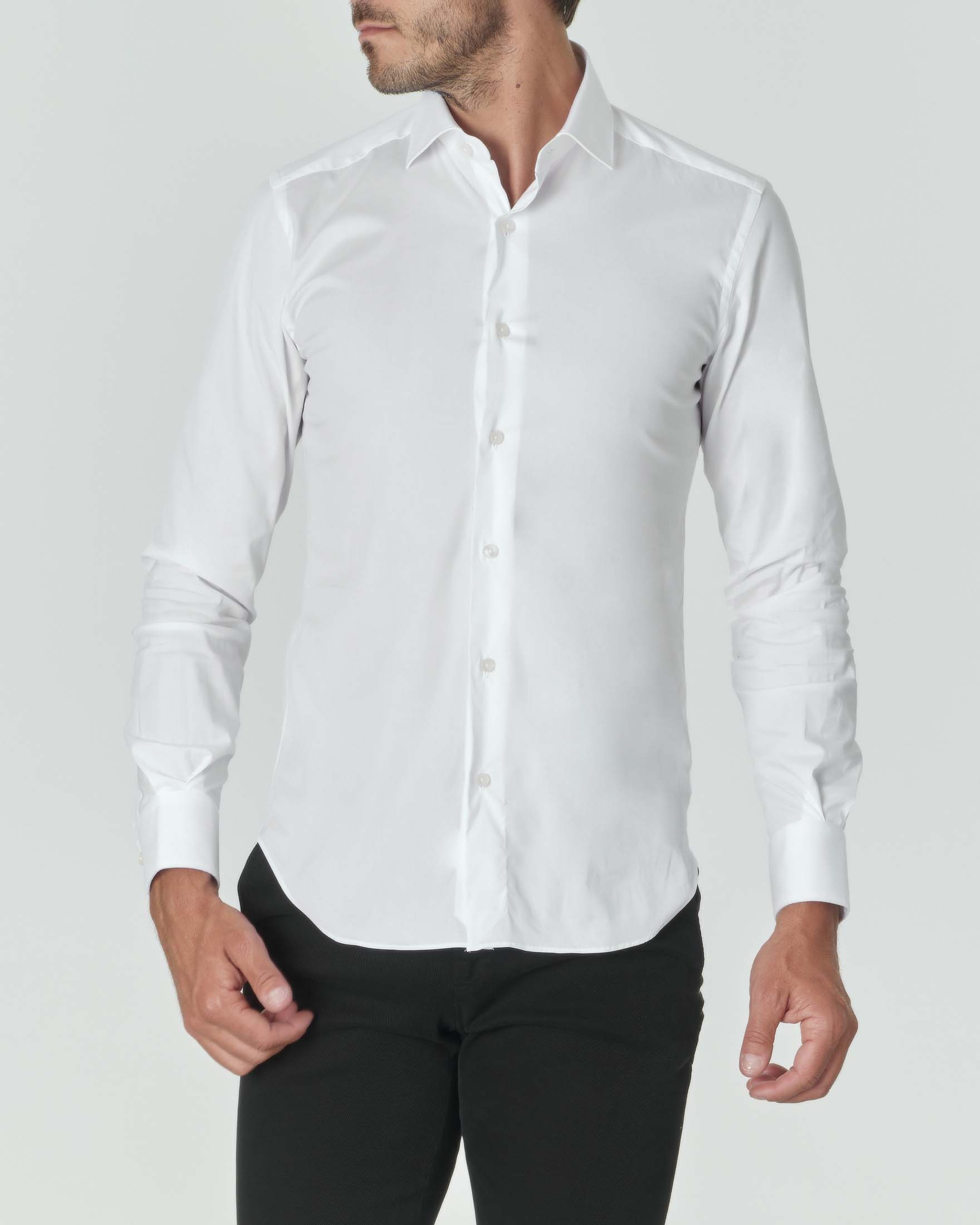 Camicia Nera Slim Fit