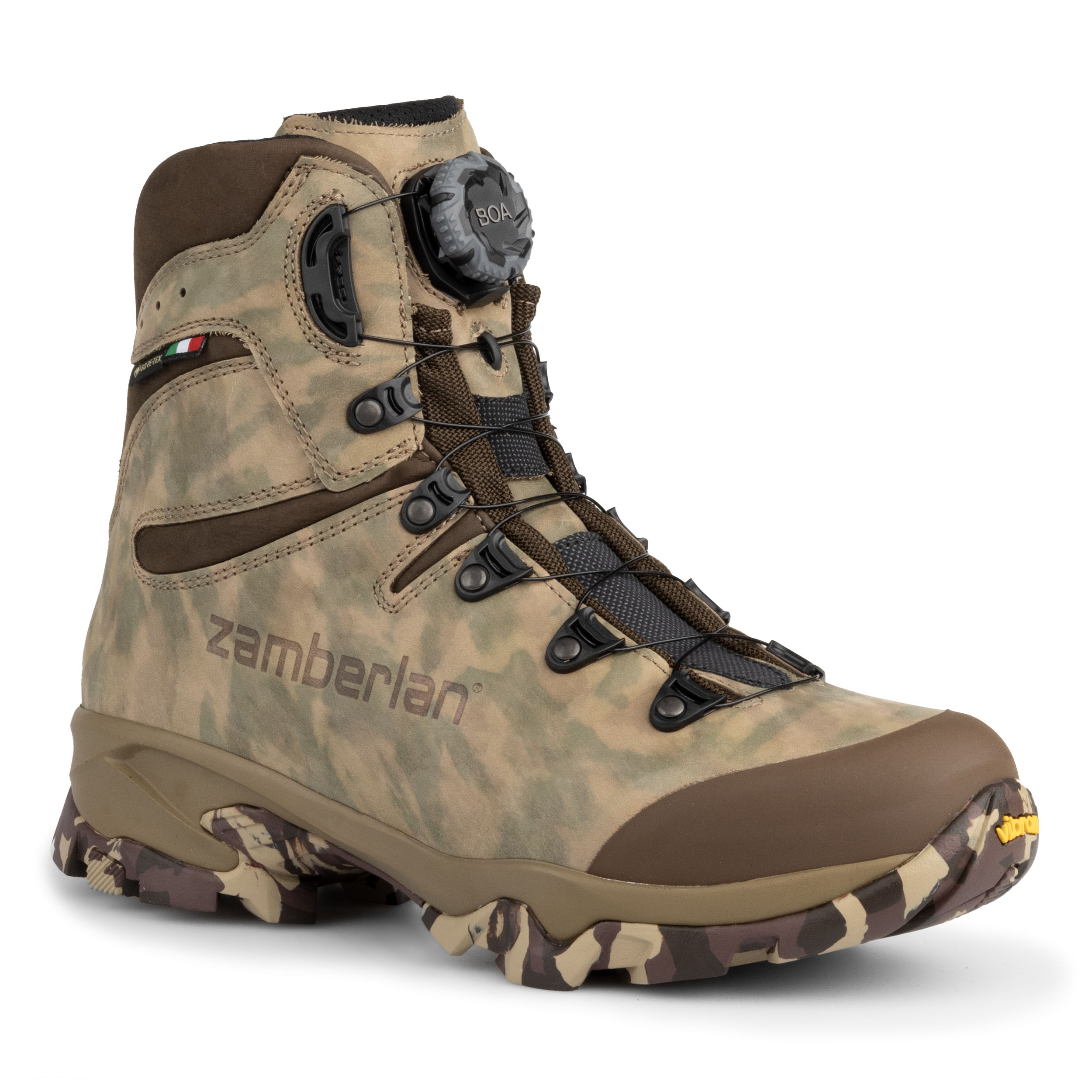 Zamberlan 4014 Lynx Mid GTX RR BA - Camo Hunting Boots Made in