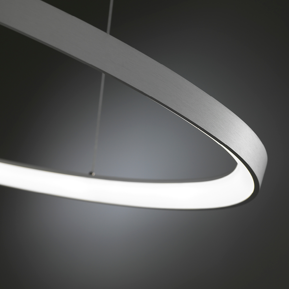 LIFERING-P SOSPENSIONE 81 TITANIO 60W 3000K - 4000K DIMMERABILE