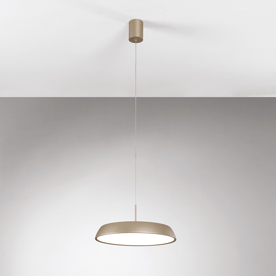 PINCO SOSPENSIONE Ø30 SABBIA 20W 3000K - 4000K DIMMERABILE