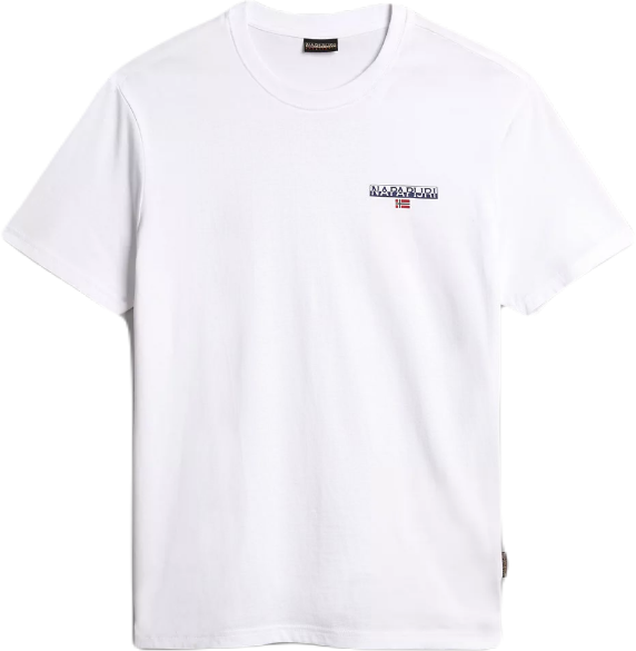 Napapijri T-Shirt NA4GWI WHITE