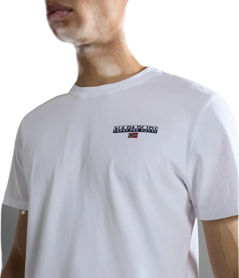 Napapijri T-Shirt NA4GWI WHITE
