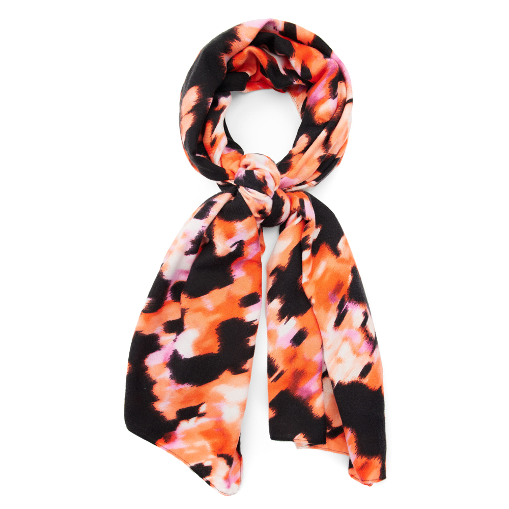 Desigual Spot Flower Sciarpa 23WAWA19 3029 Dark Red