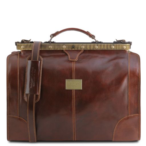 Tuscany Leather TL1023 Madrid Borsa da viaggio in pelle Misura