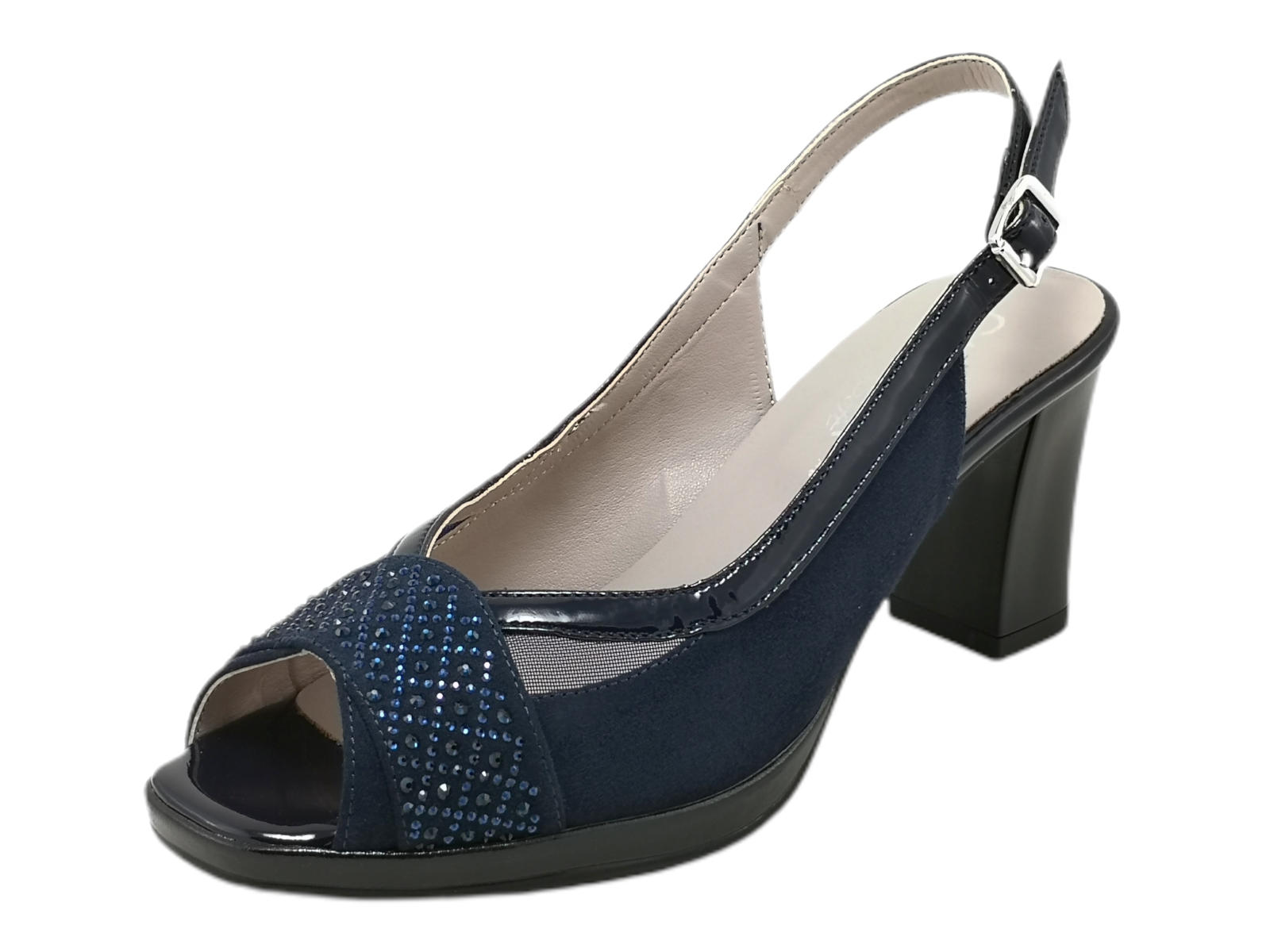 Scarpe blu outlet sandali