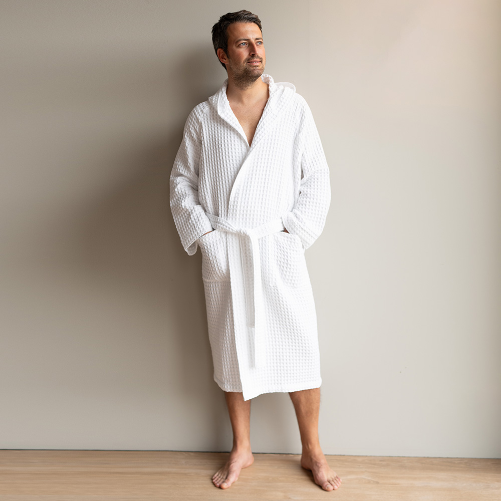 Accappatoio in Nido d'Ape - 3 colori 