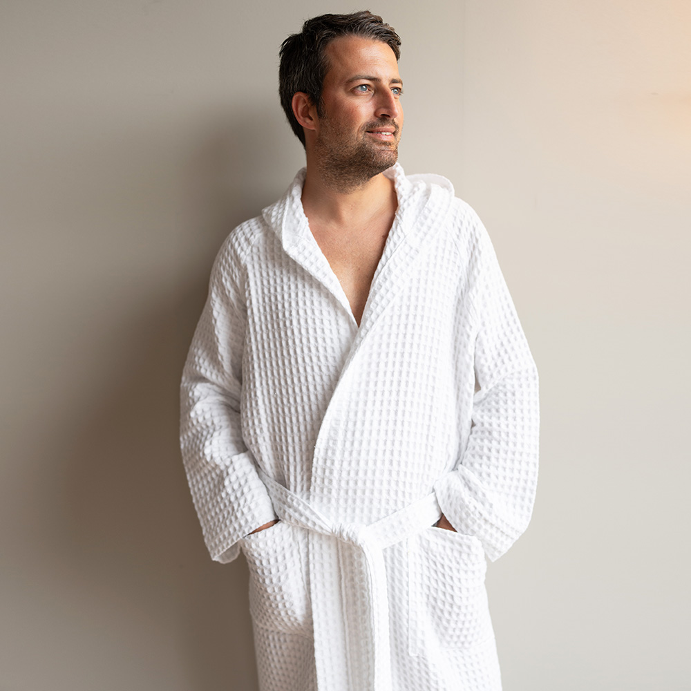 Accappatoio in Nido d'Ape - 3 colori 