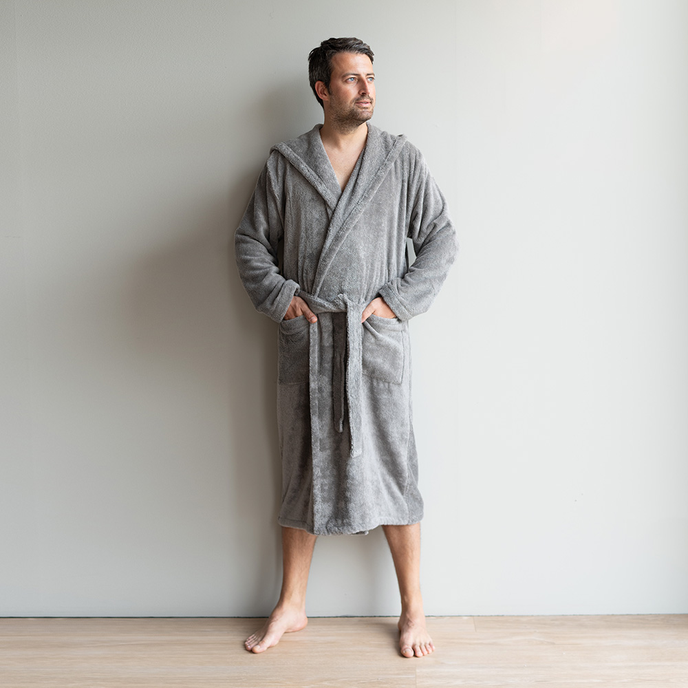 Accappatoio Monaco - grafite 