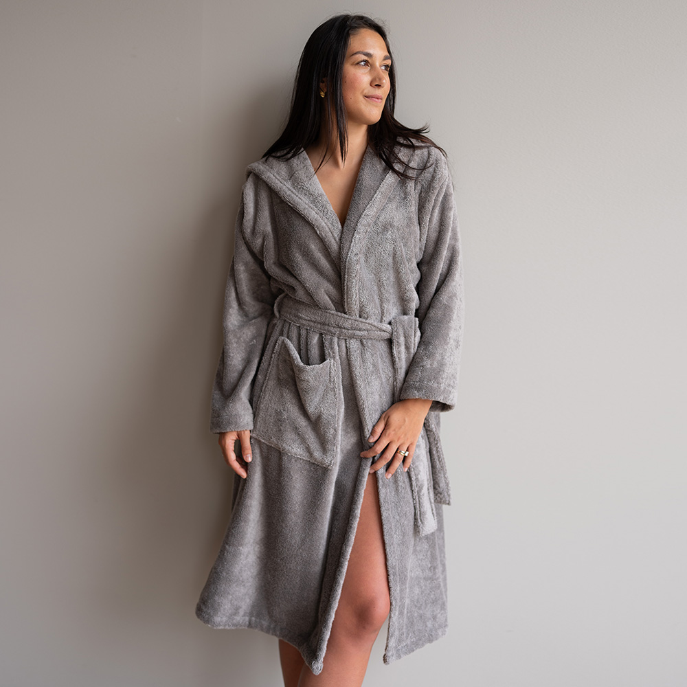 Accappatoio Monaco - grafite 