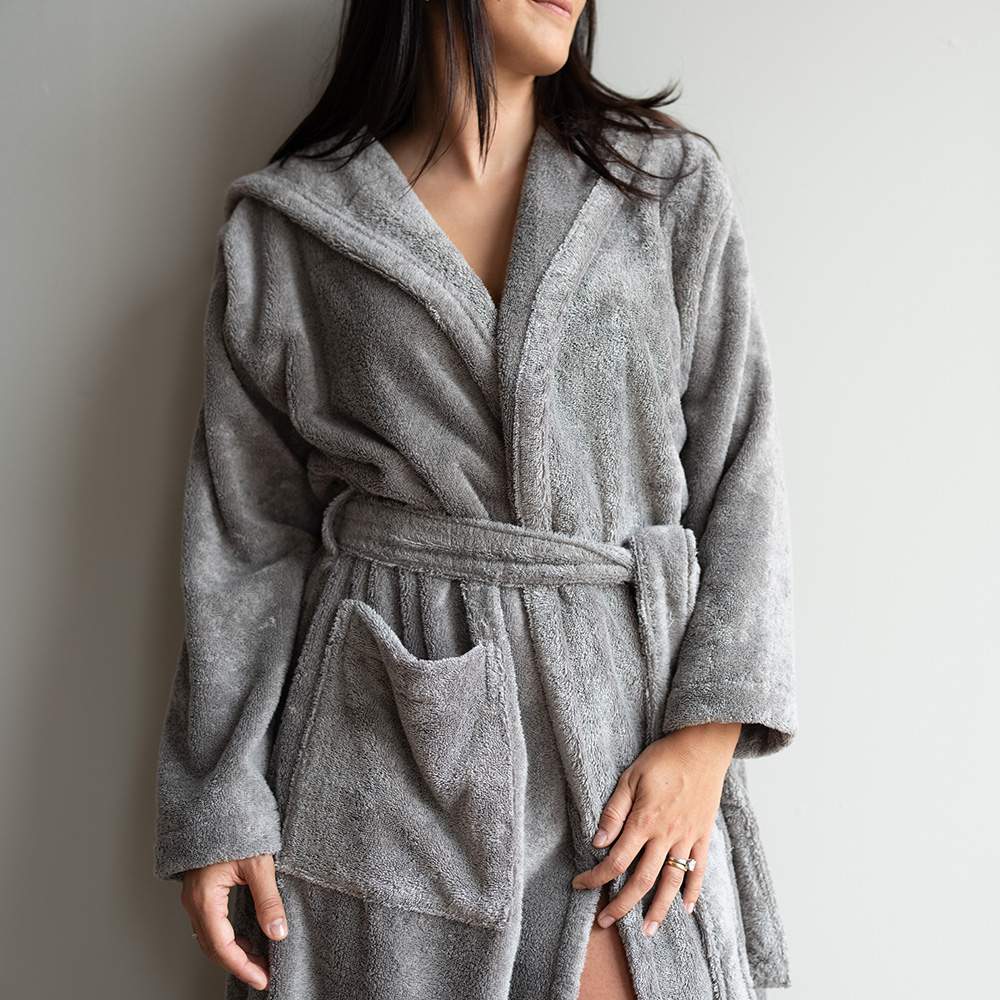 Accappatoio Monaco - grafite 