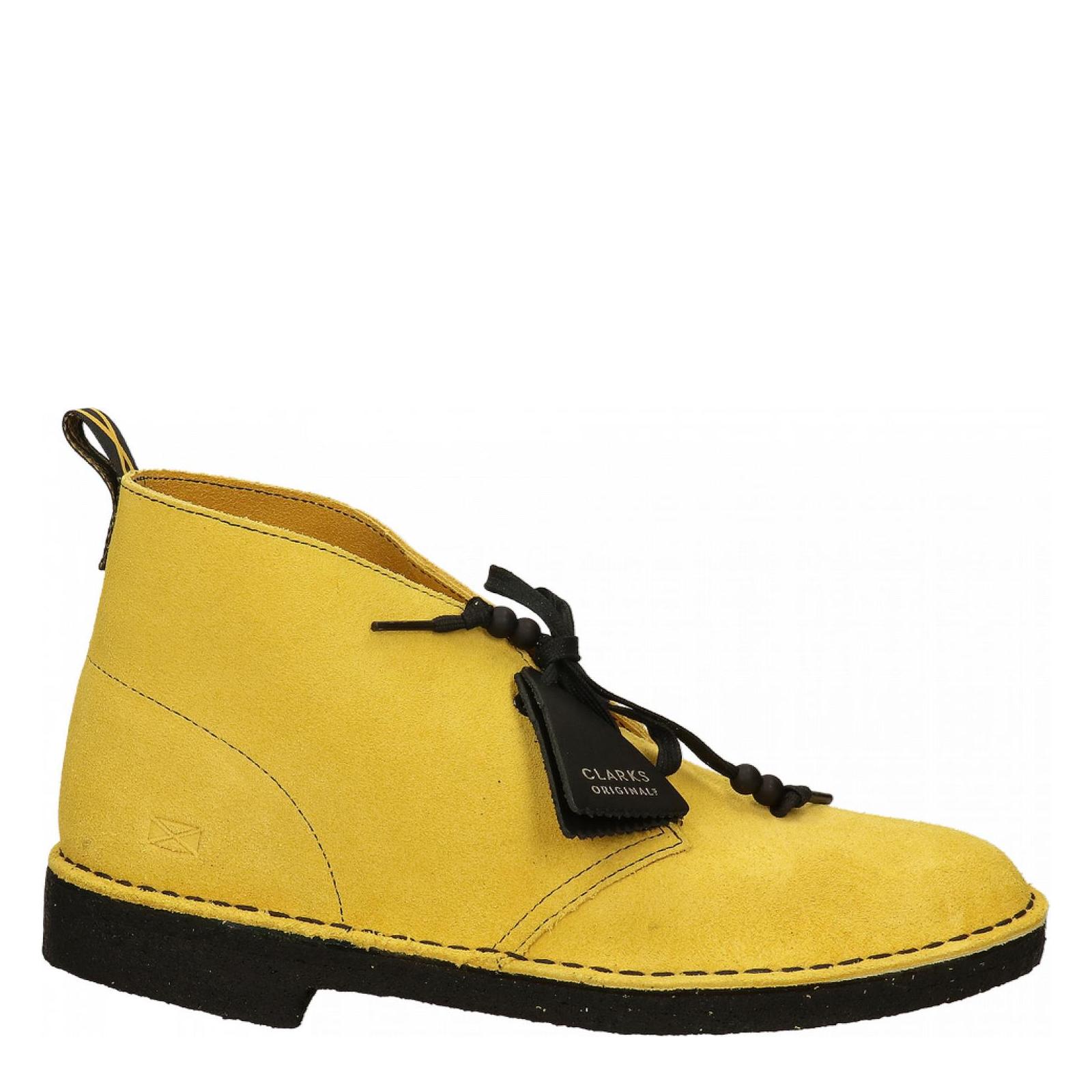 Clarks desert boots clearance yellow