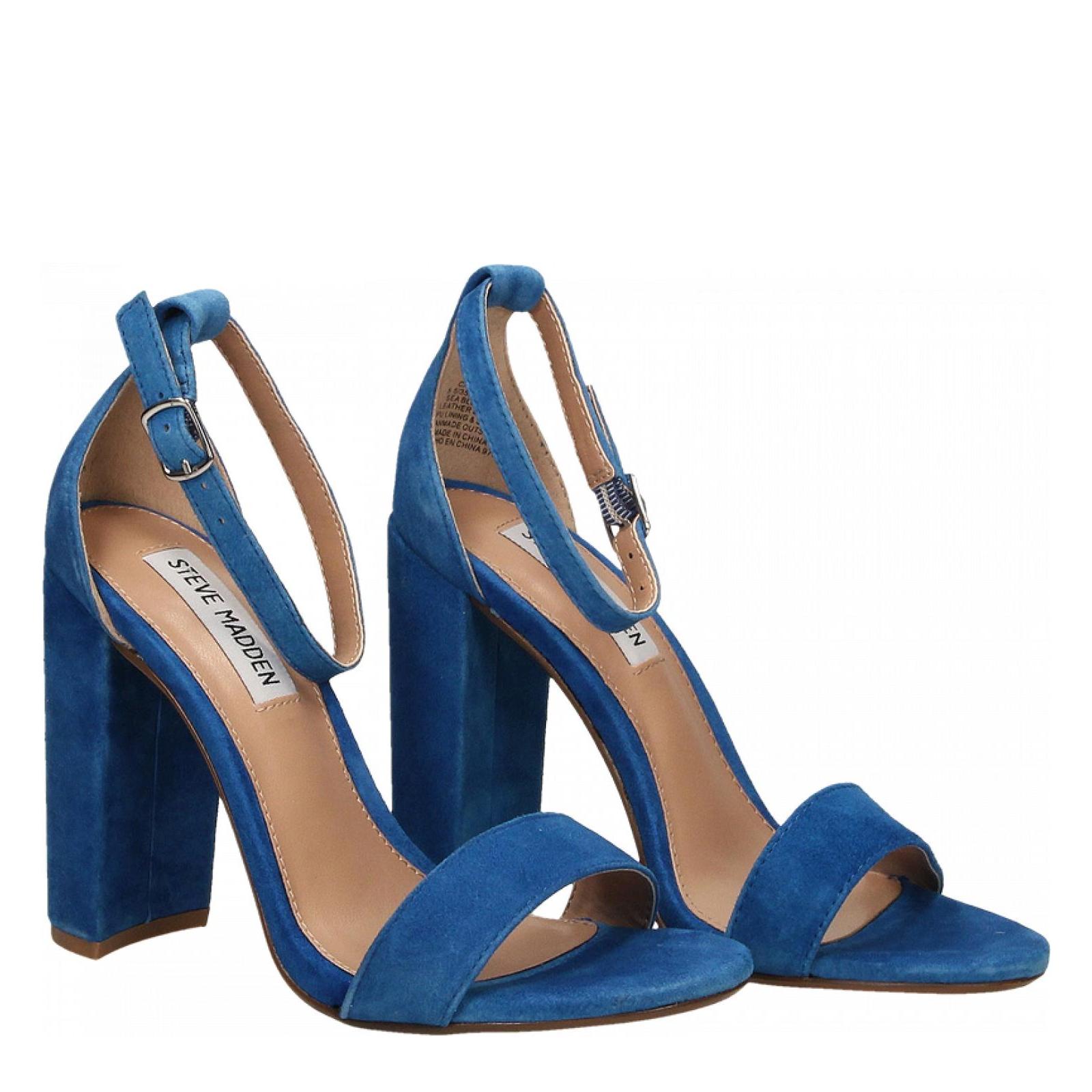 Steve madden carrson blue on sale suede