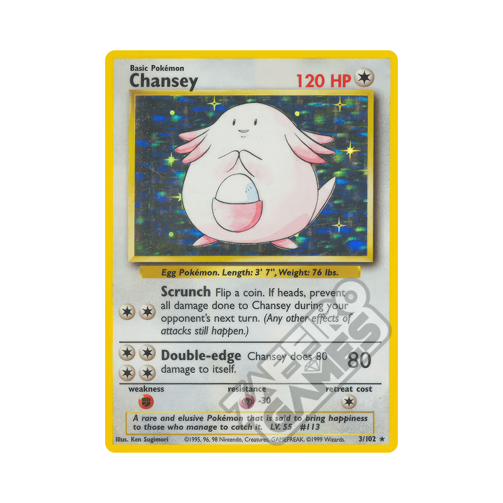 003/102 Chansey Holo Unlimited (ITA) - Set Base