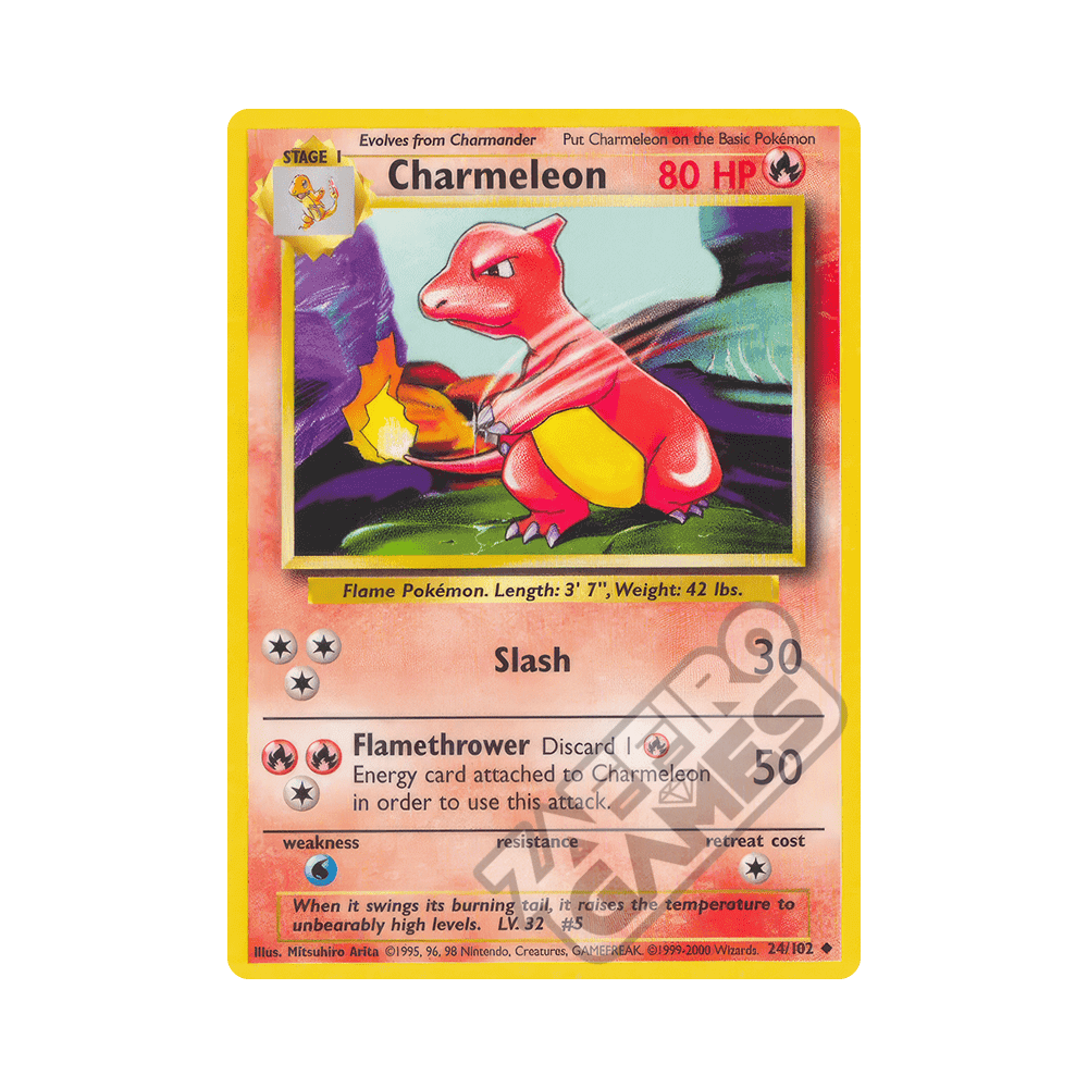 024/102 Charmeleon Non Comune Unlimited (ITA) - Set Base