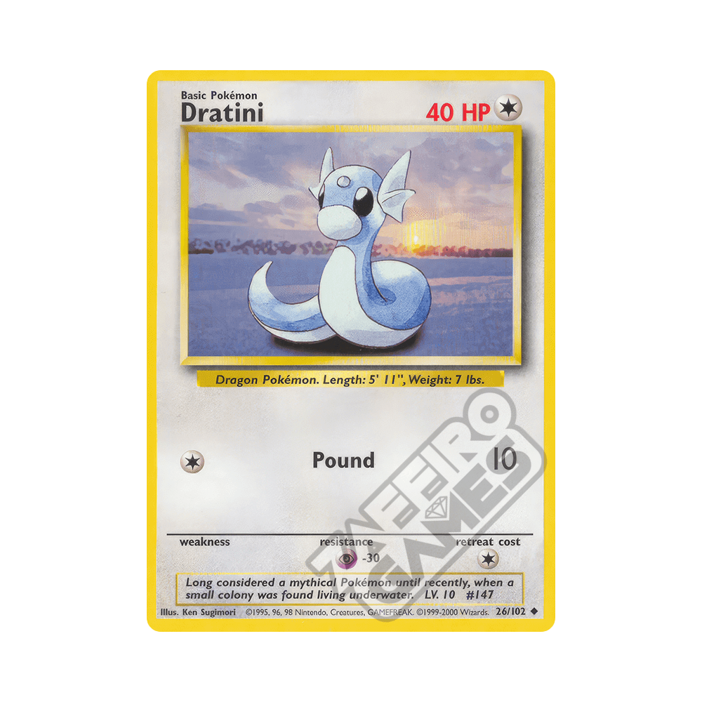 026/102 Dratini Non Comune Unlimited (ITA) - Set Base