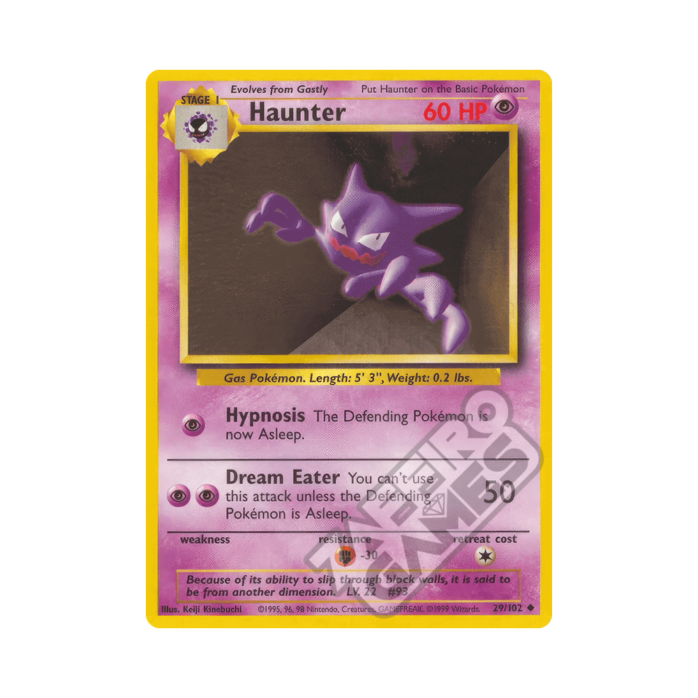 029/102 Haunter Non Comune Unlimited (ITA) - Set Base
