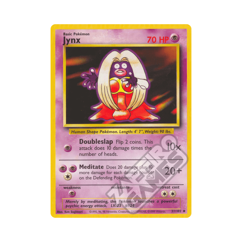 031/102 Jynx Non Comune Unlimited (ITA) - Set Base