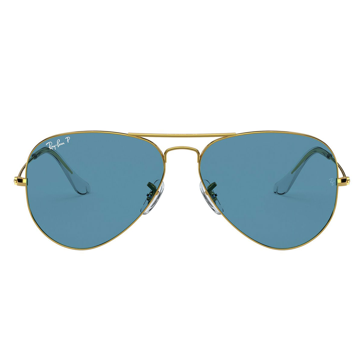 Occhiali da Sole AVIATOR GRADIENT in Oro e Marrone - RB3025