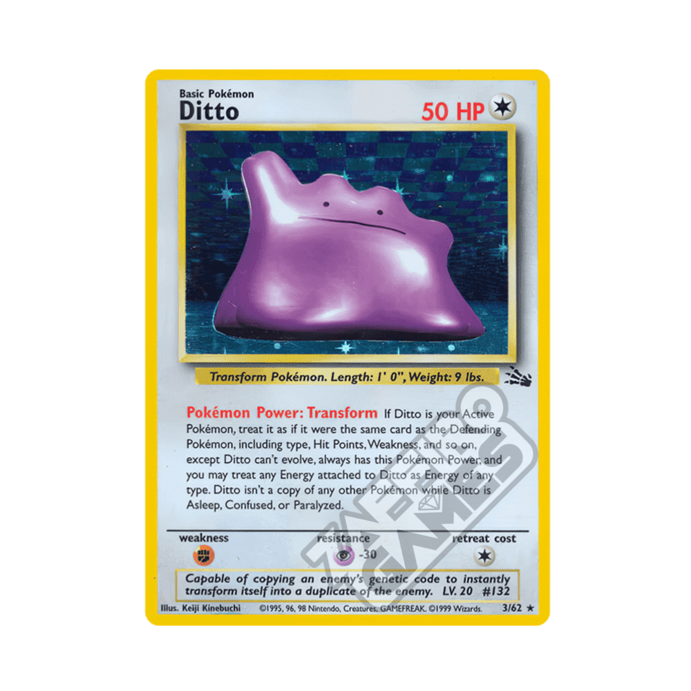 03/62 Ditto Holo Unlimited (ITA) - Fossil