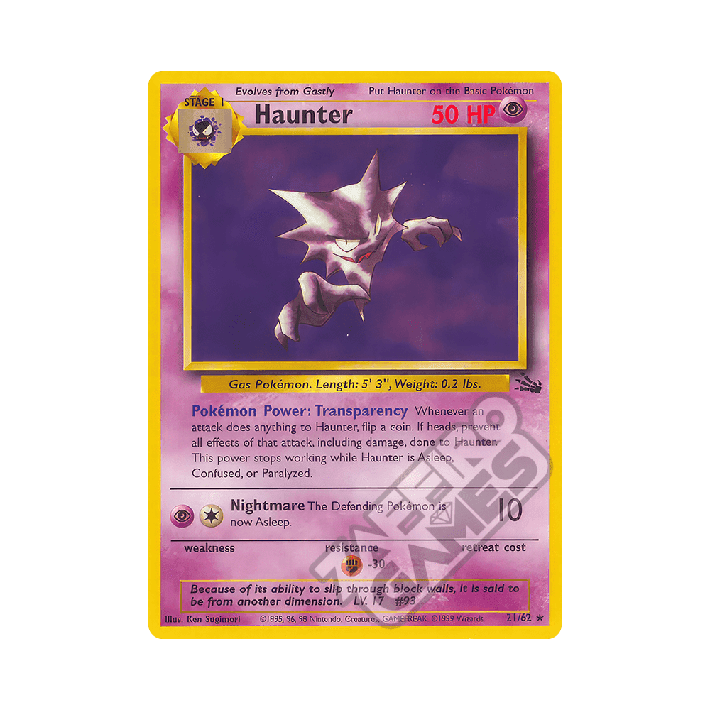 21/62 Hunter Rara Unlimited (ITA) - Fossil