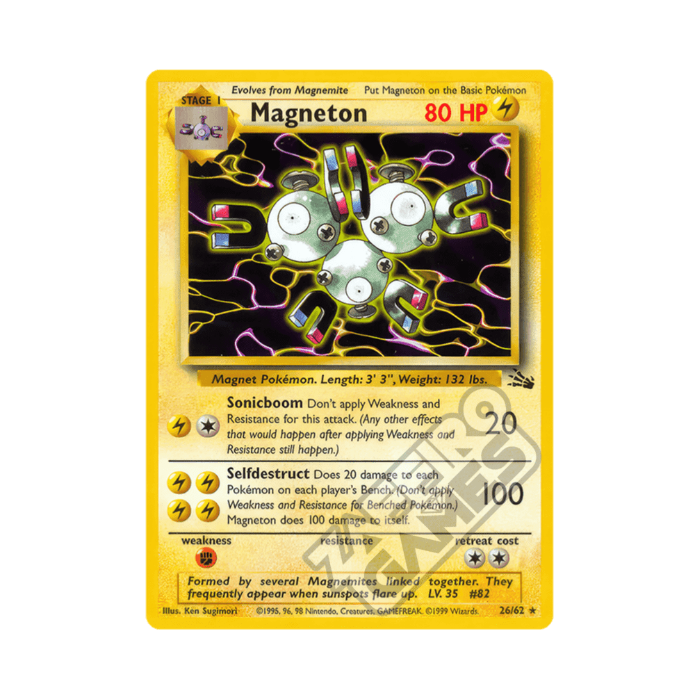 26/62 Magneton Rara Unlimited (ITA) - Fossil