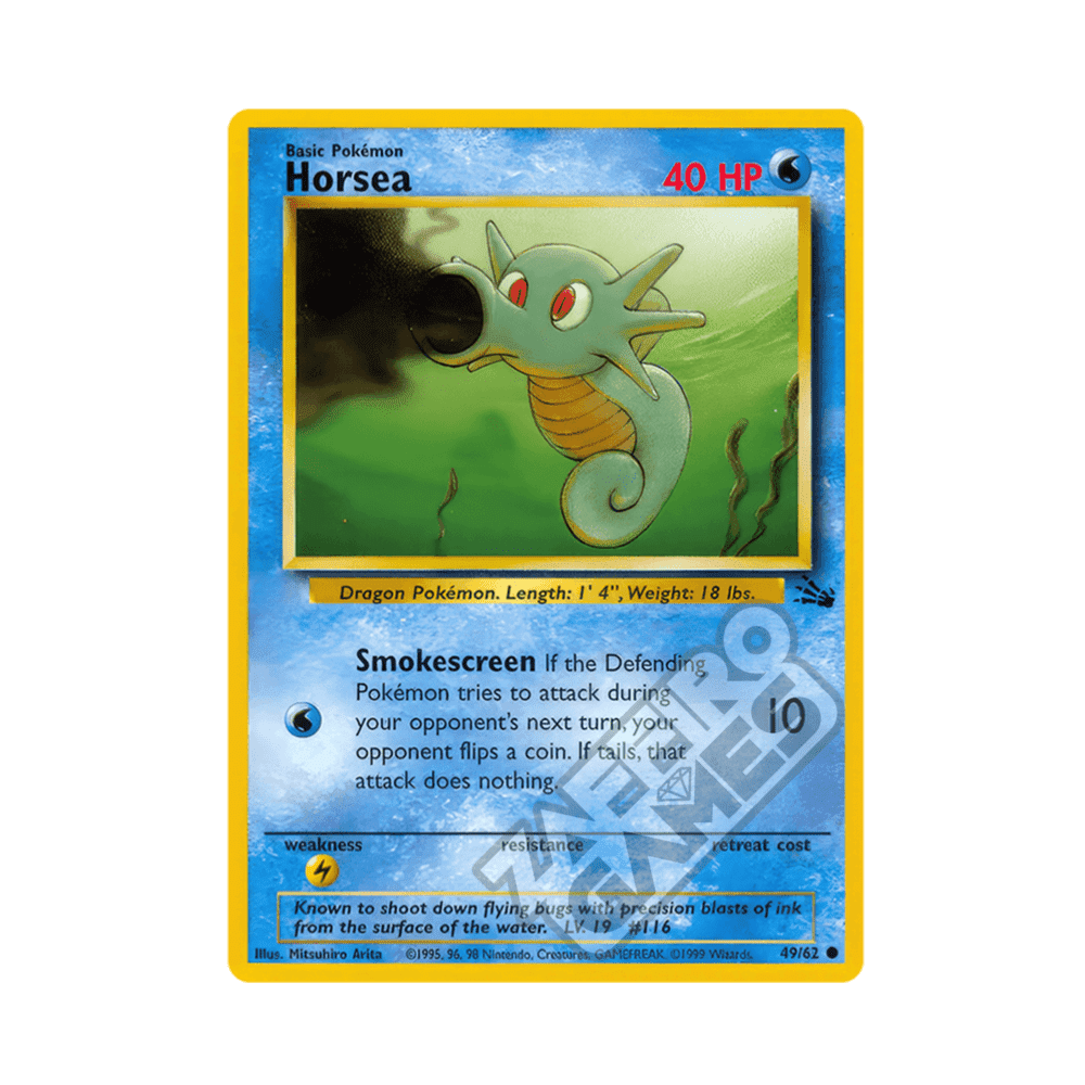 49/62 Horsea Comune Unlimited (ITA) - Fossil