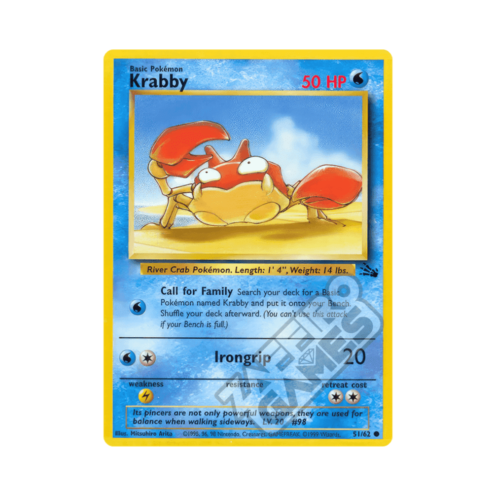 51/62 Krabby Comune Unlimited (ITA) - Fossil