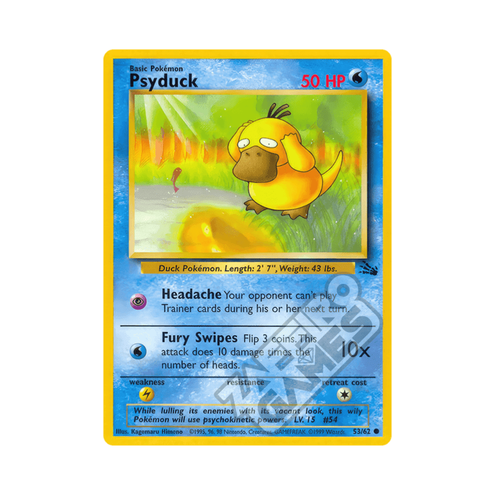 53/62 Psyduck Comune Unlimited (ITA) - Fossil