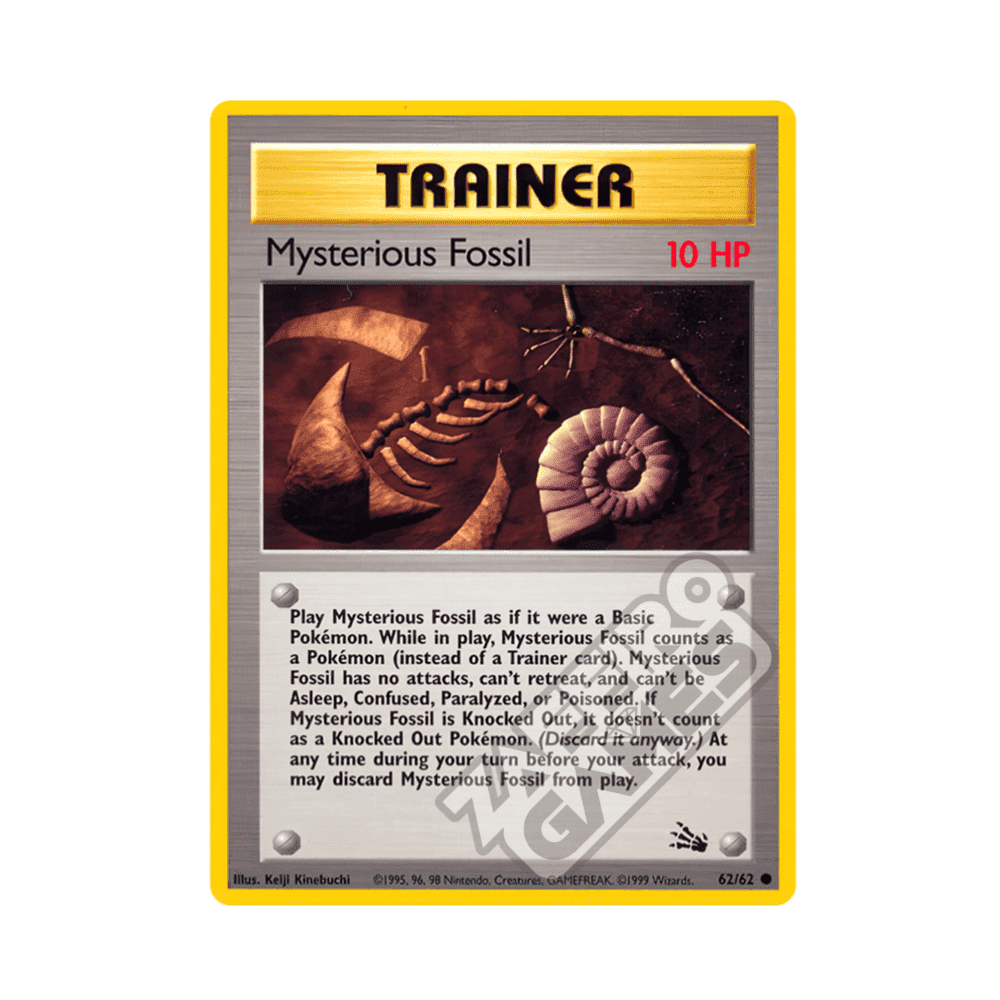 62/62 Fossile Misterioso Comune Unlimited (ITA) - Fossil