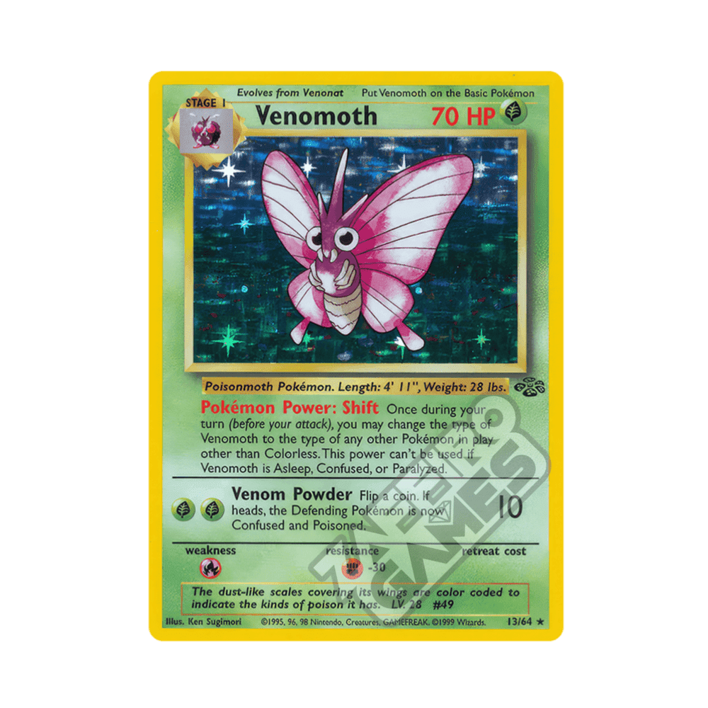 13/64 Venomoth Holo Unlimited (ITA) - Jungle