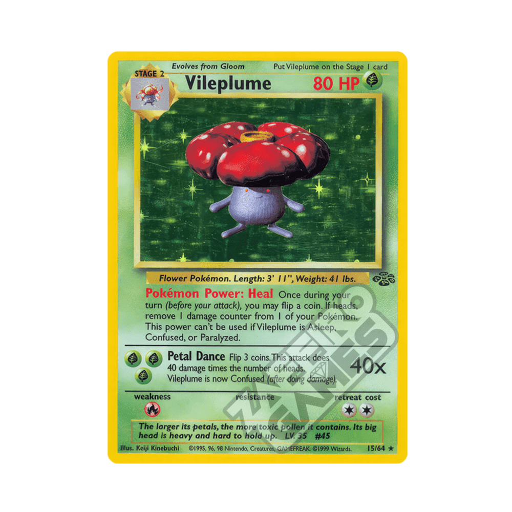 15/64 Vileplume Holo Unlimited (ITA) - Jungle