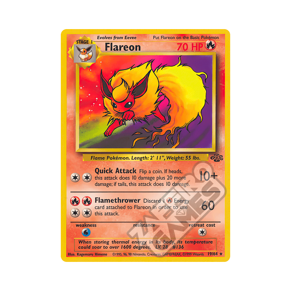 19/64 Flareon Rara Unlimited (ITA) - Jungle
