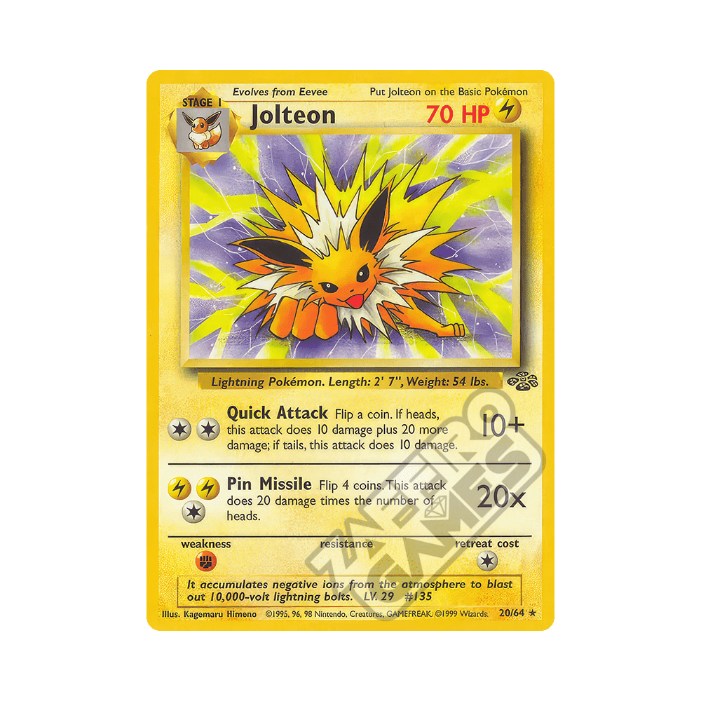 20/64 Jolteon Rara Unlimited (ITA) - Jungle