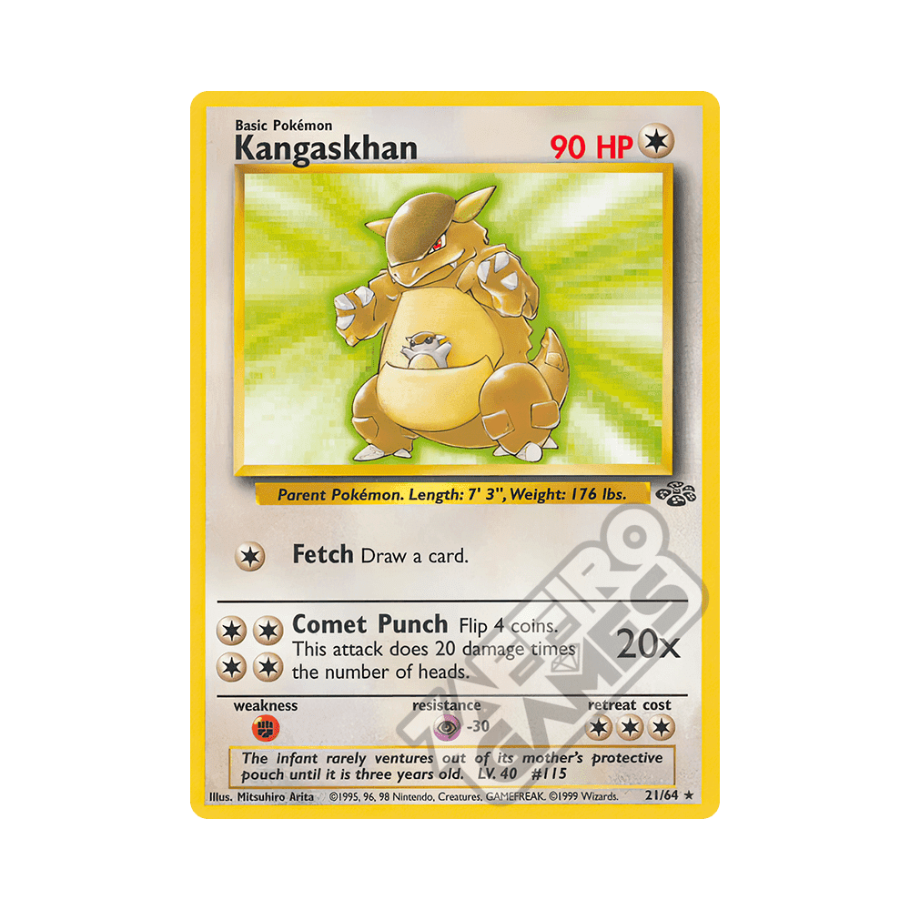 21/64 Kangaskhan Rara Unlimited (ITA) - Jungle