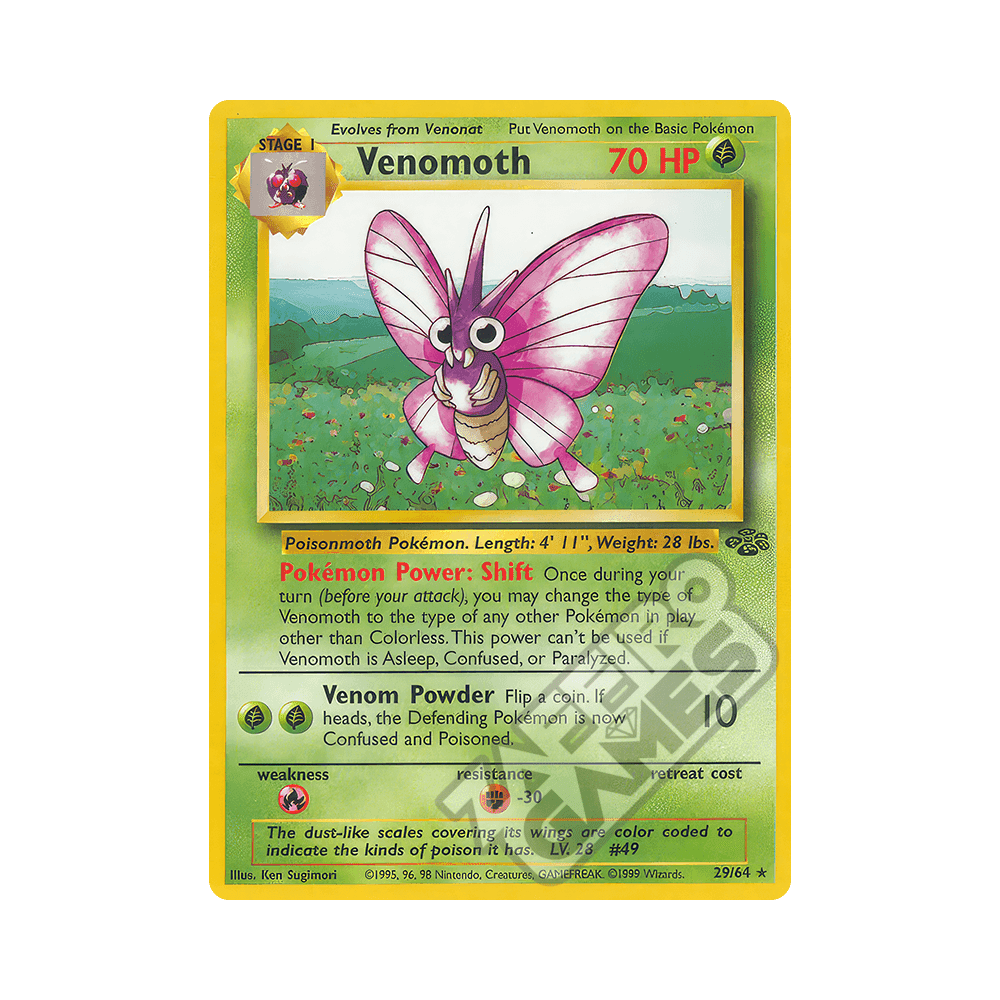 29/64 Venomoth Rara Unlimited (ITA) - Jungle