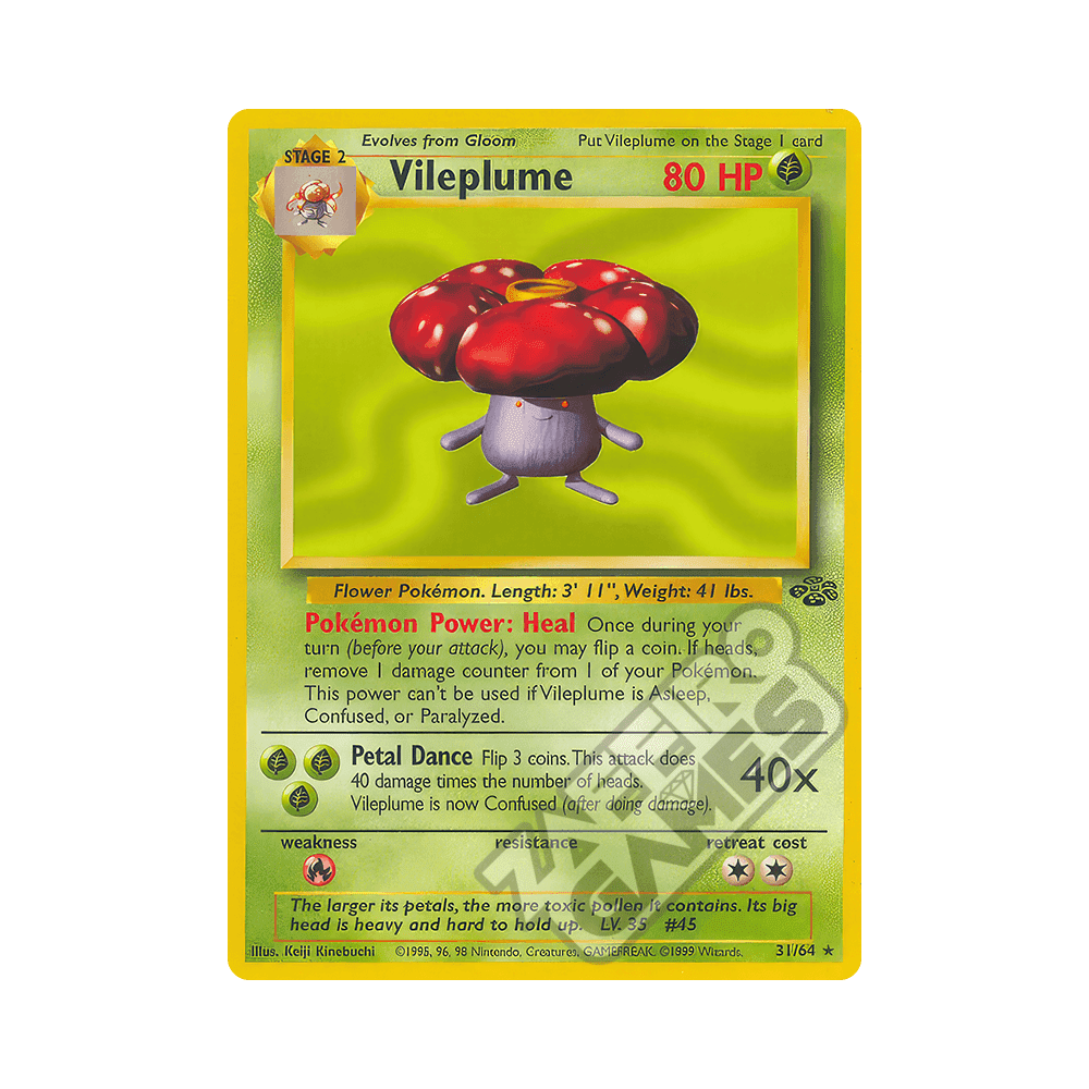 31/64 Vileplume Rara Unlimited (ITA) - Jungle