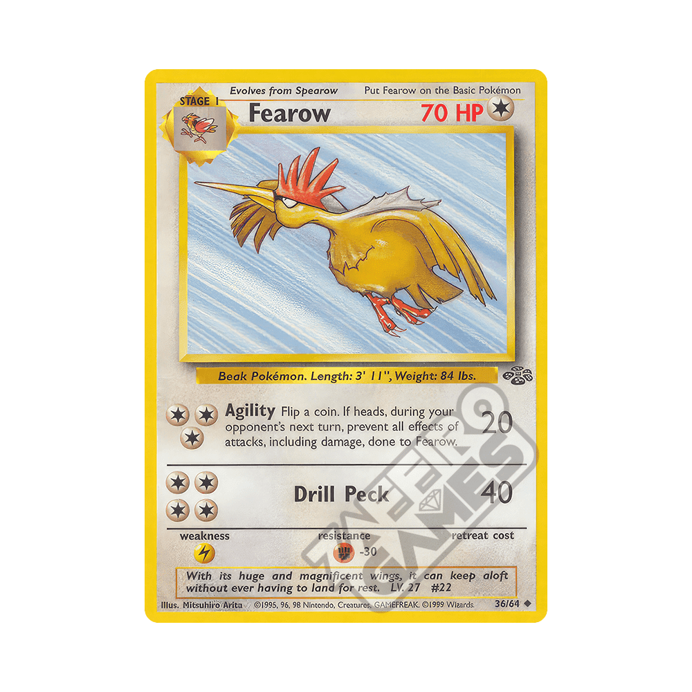 36/64 Fearow Non Comune Unlimited (ITA) - Jungle