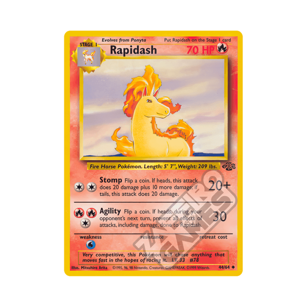 44/64 Rapidash Non Comune Unlimited (ITA) - Jungle