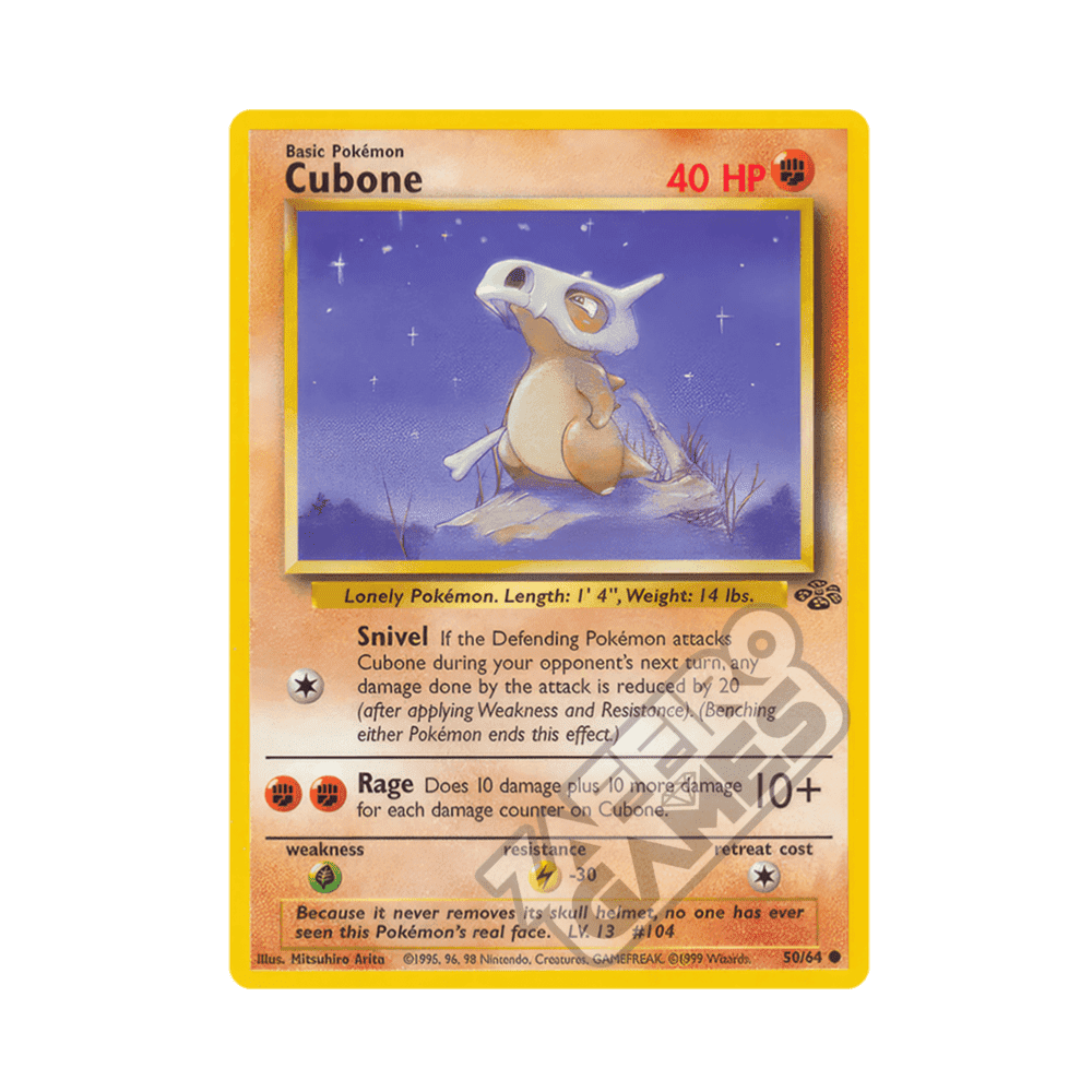 50/64 Cubone Comune Unlimited (ITA) - Jungle