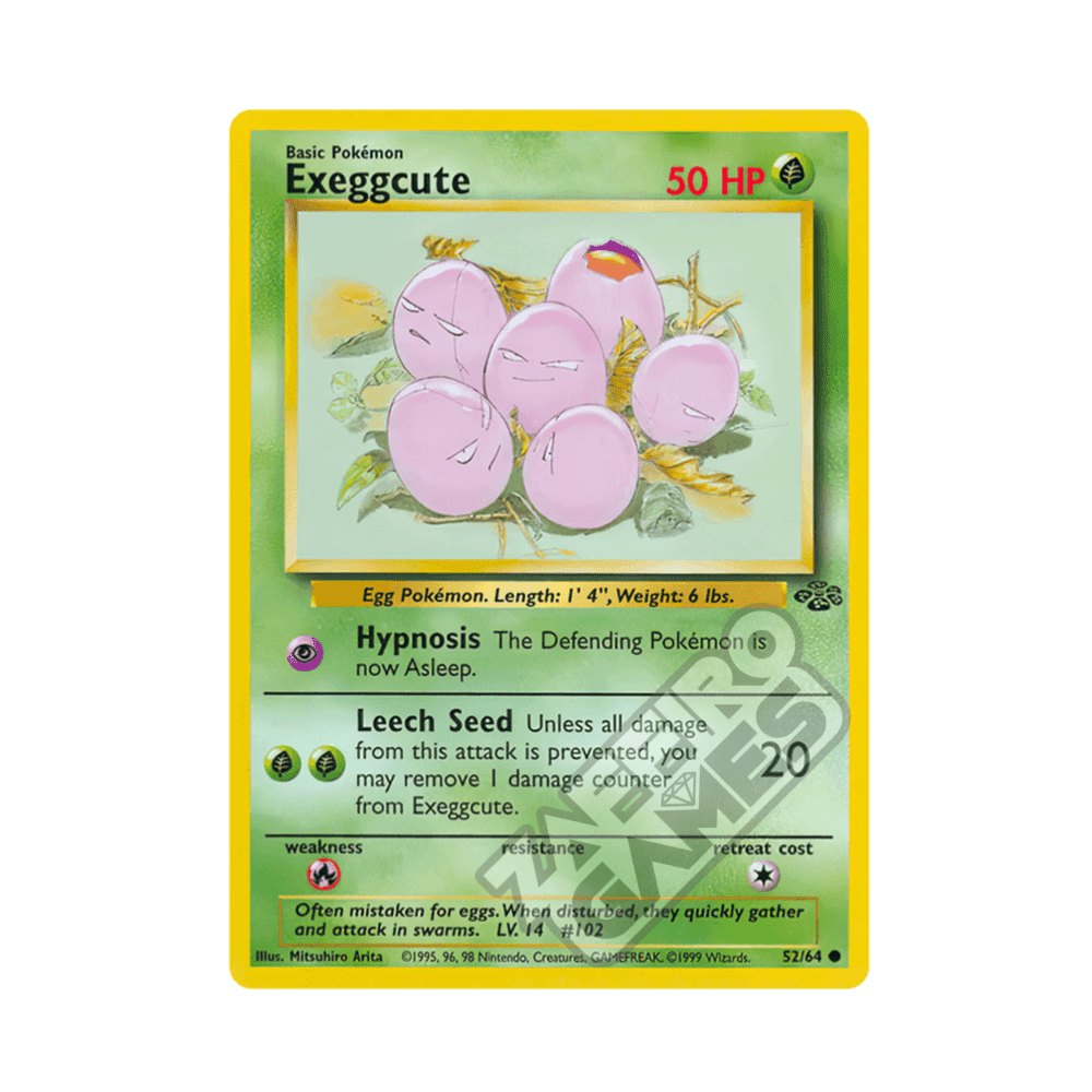 52/64 Exeggcute Comune Unlimited (ITA) - Jungle
