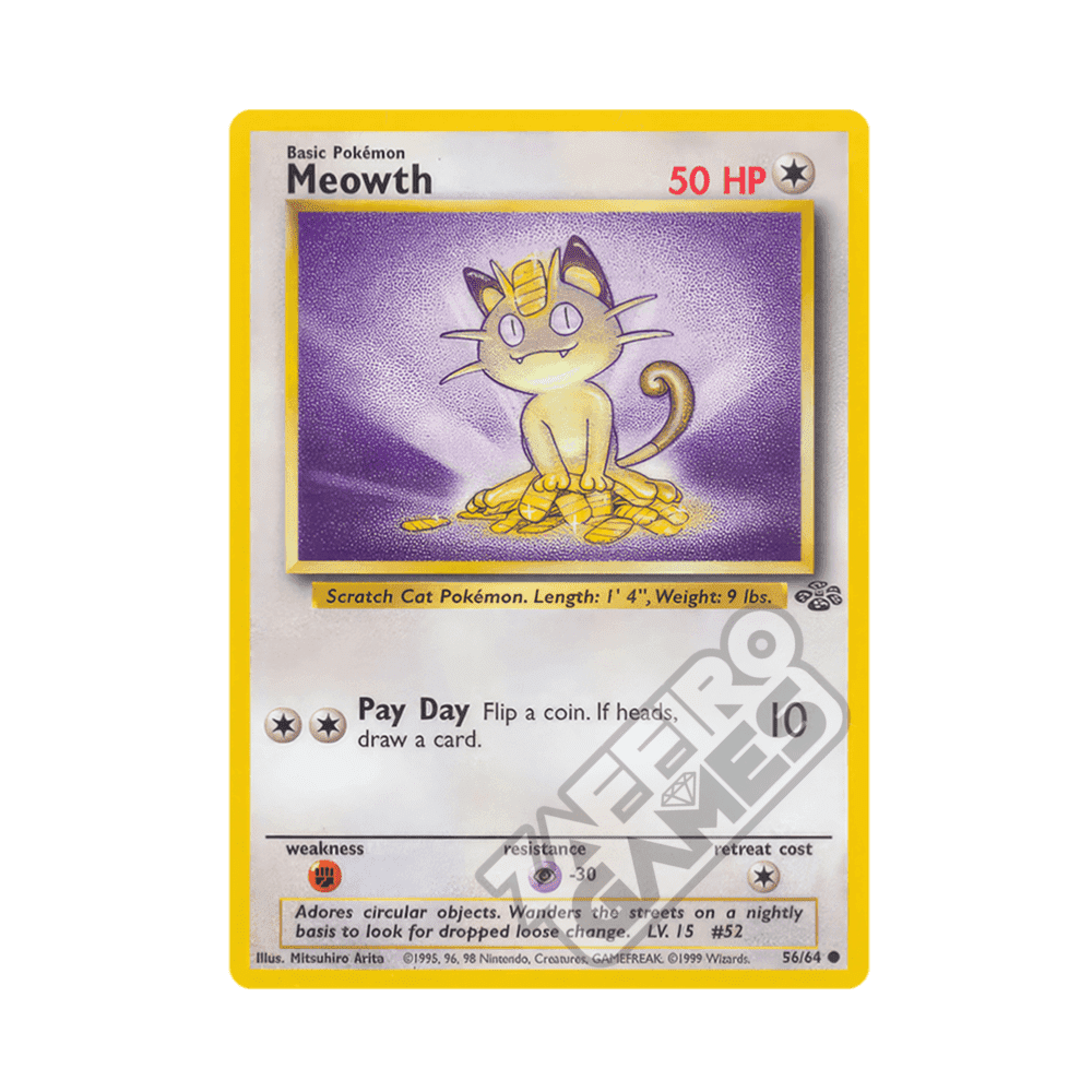 56/64 Meowth Comune Unlimited (ITA) - Jungle