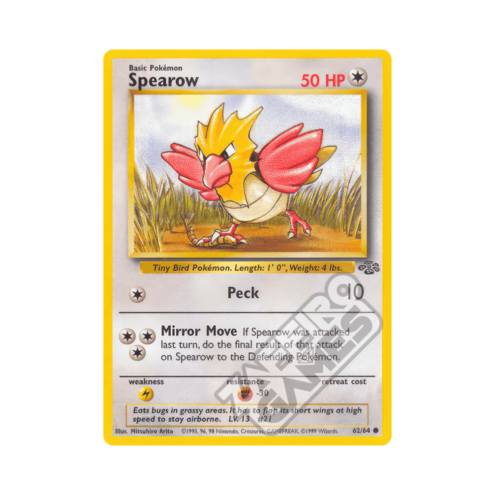 62/64 Spearow Comune Unlimited (ITA) - Jungle