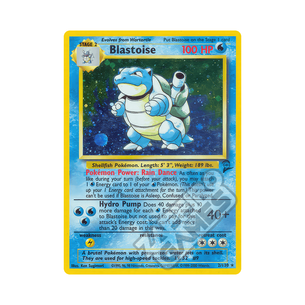 002/130 Blastoise Holo (ENG) - Set Base 2