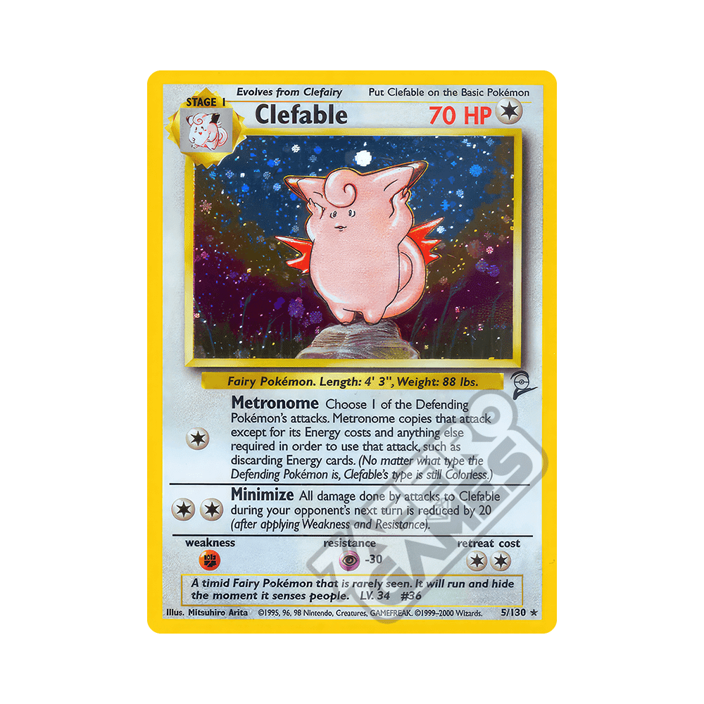 005/130 Clefable Holo (ENG) - Set Base 2