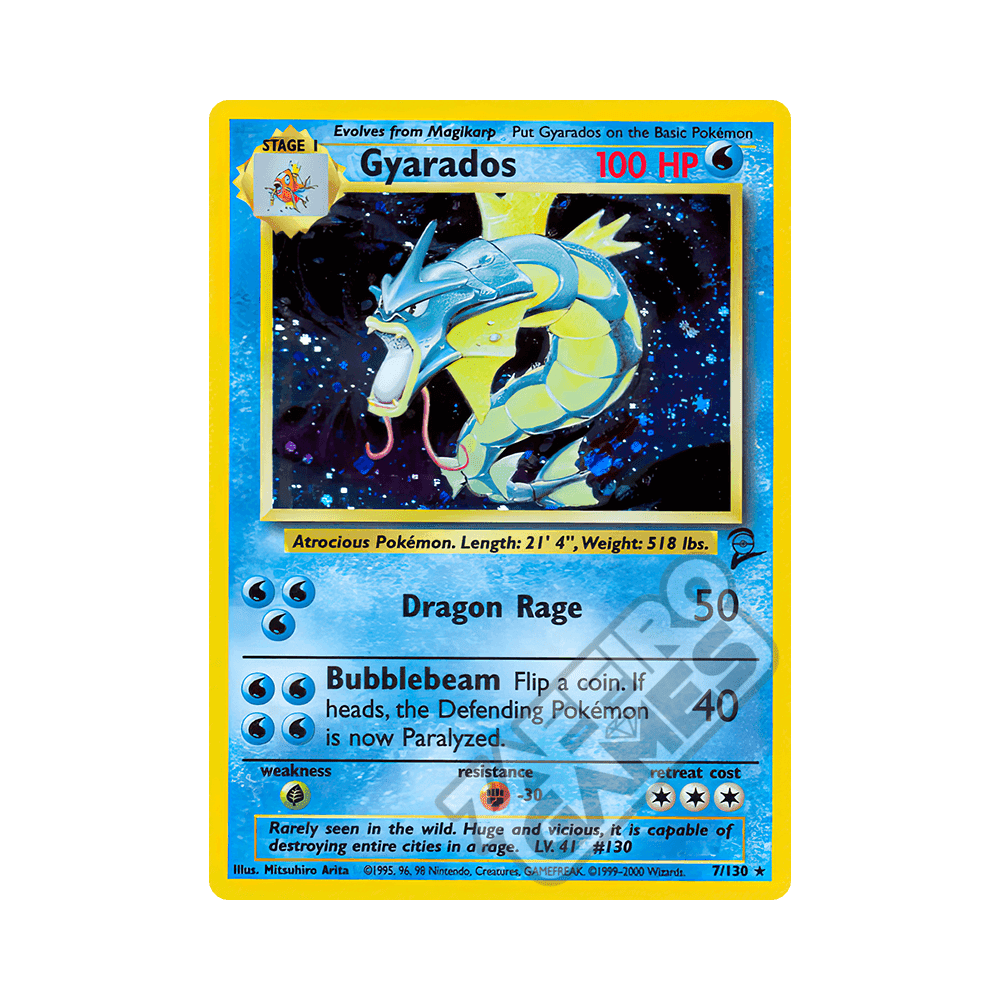007/130 Gyarados Holo (ENG) - Set Base 2